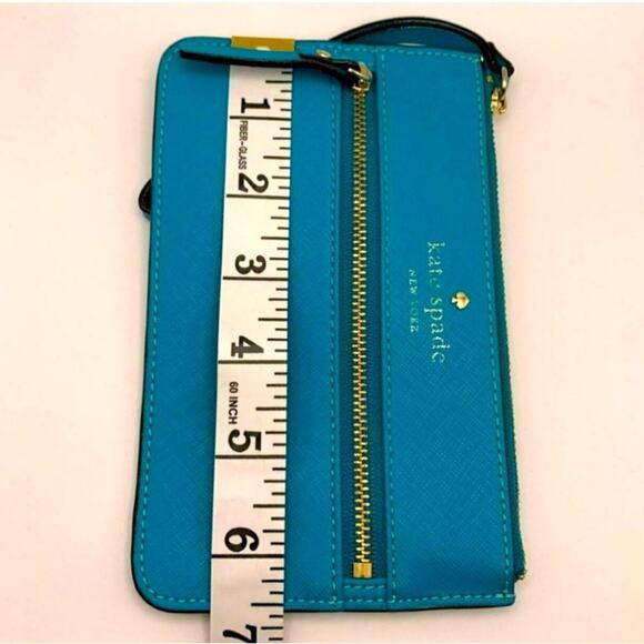 Kate Spade ♠️ New York Blue Wristlet - Picture 6 of 6